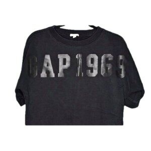 GAP Short-Sleeve Sweatshirt Sz XS Oversized